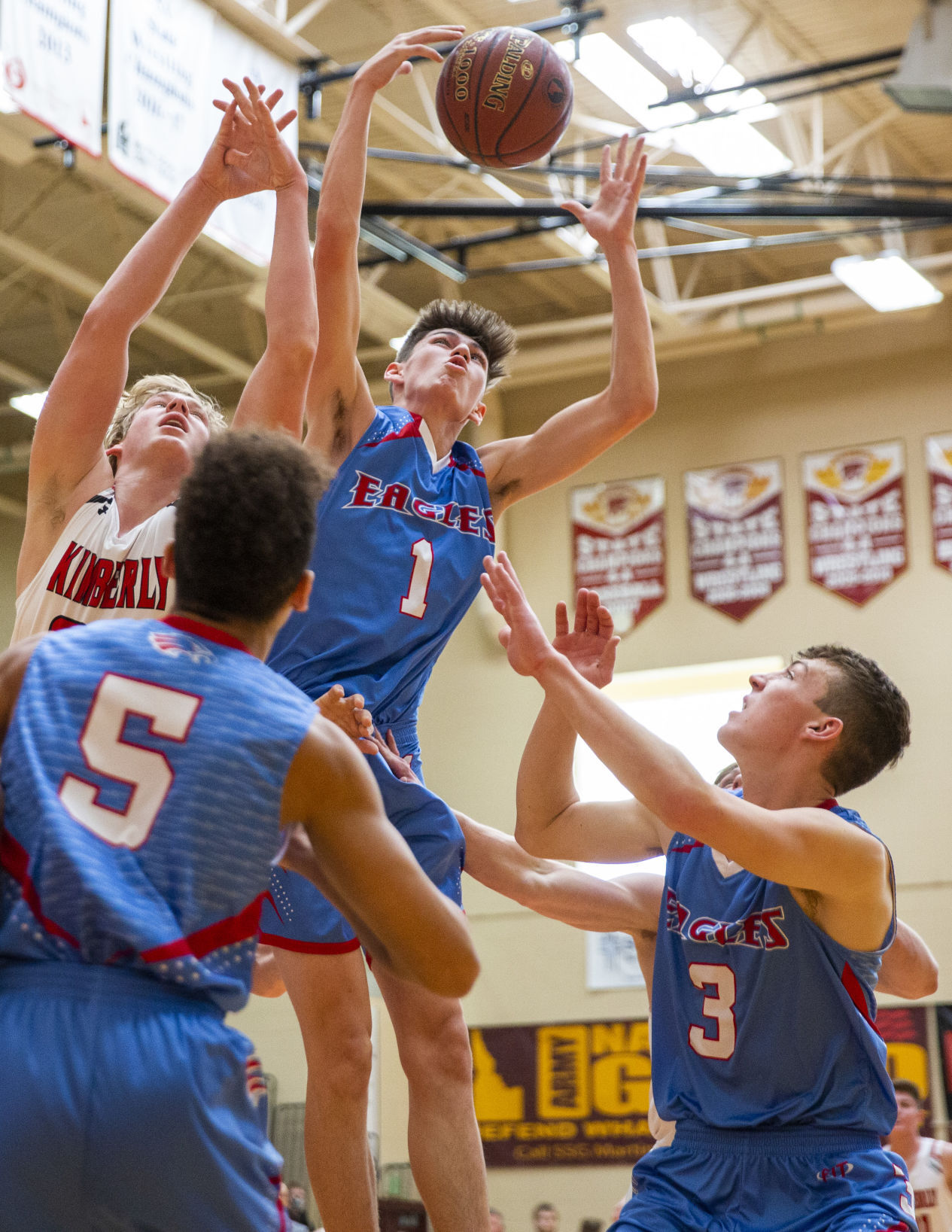 Kimberly falls to Marsh Valley